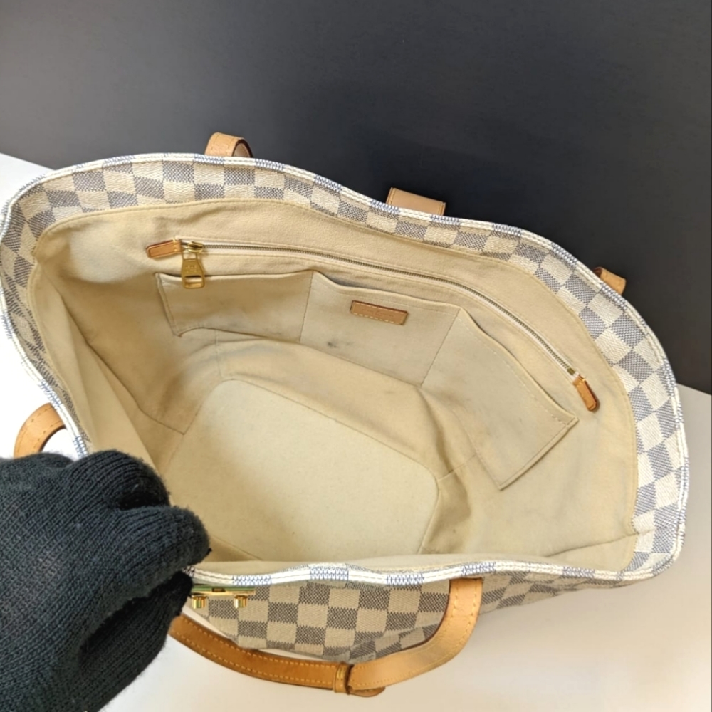 💎Authentic Louis Vuitton salina pm Damier azur shoulder bag - Picture 13 of 15